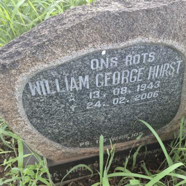 HURST William George 1943-2006