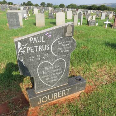 JOUBERT Paul Petrus 1962-2010