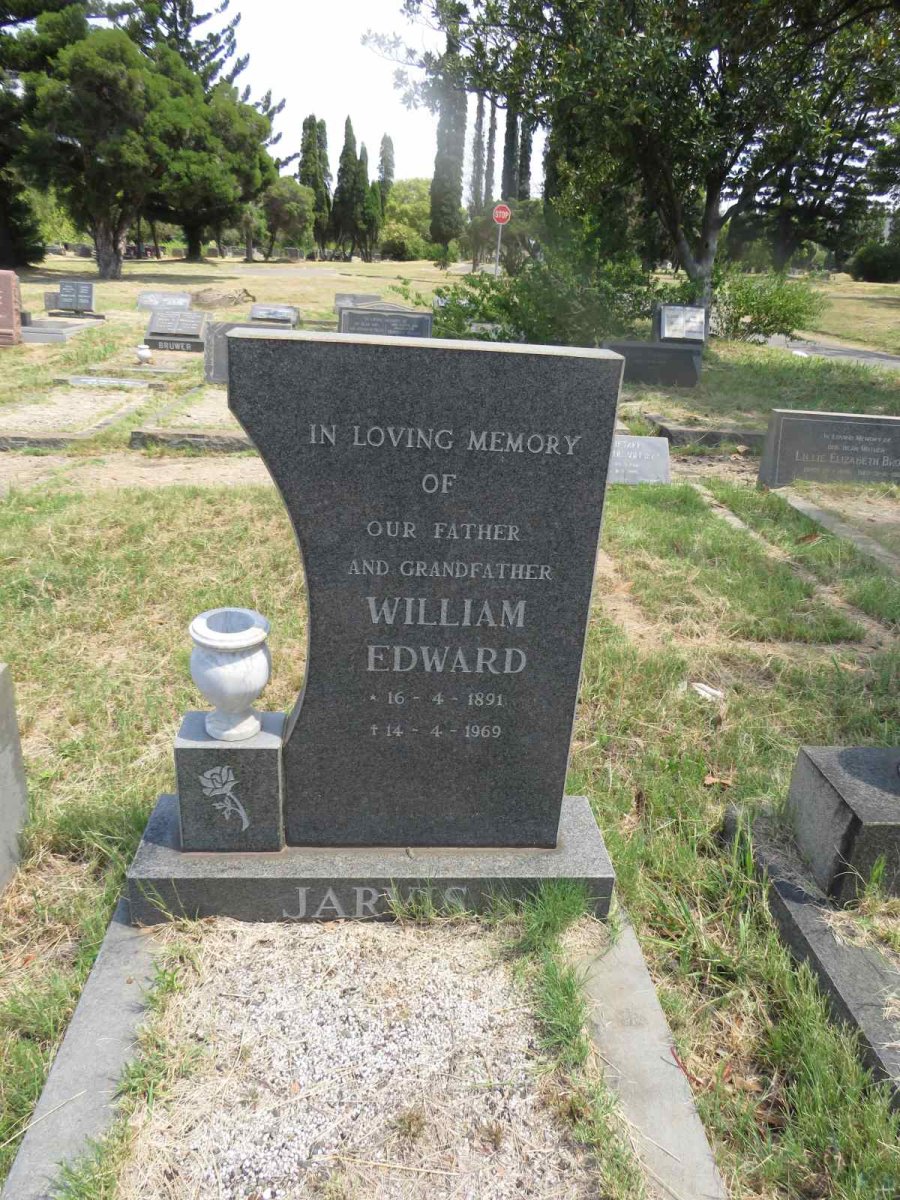 JARVIS William Edward 1891-1969