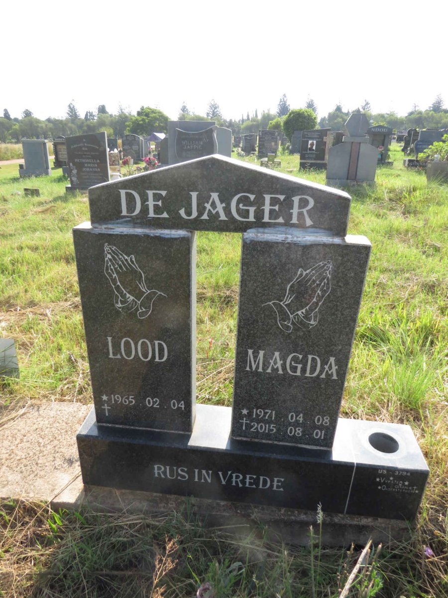 JAGER Lood, de 1965- & Magda 1971-2015