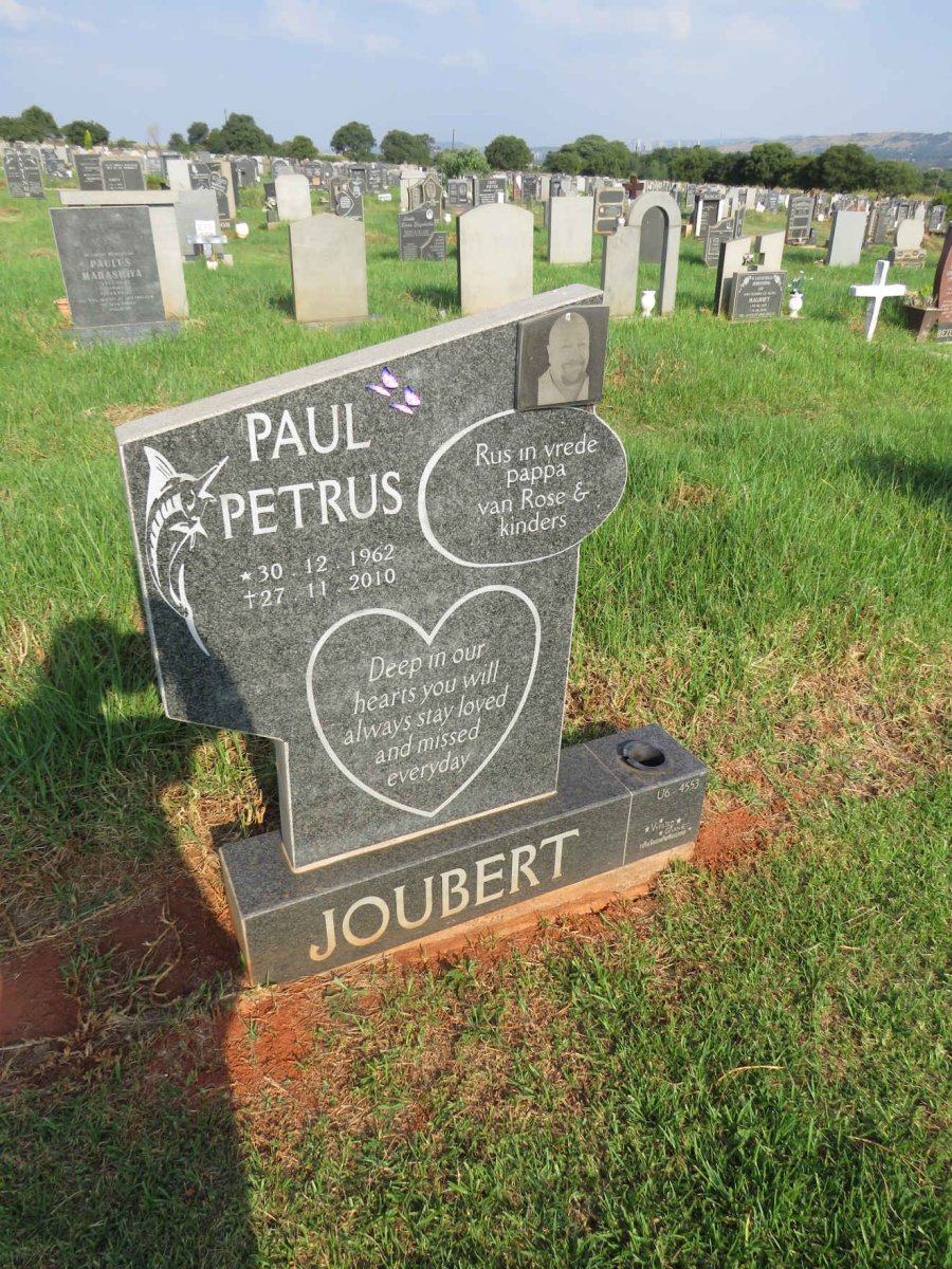 JOUBERT Paul Petrus 1962-2010