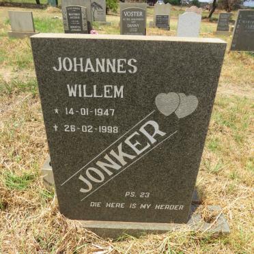 JONKER Johannes Willem 1947-1998