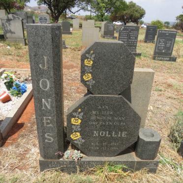 JONES Nollie 1945-1998