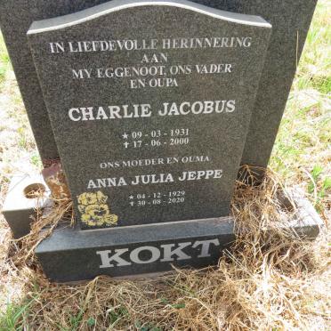 KOKT Charlie Jacobus 1931-2000 & Anna Julia JEPPE 1929-2020