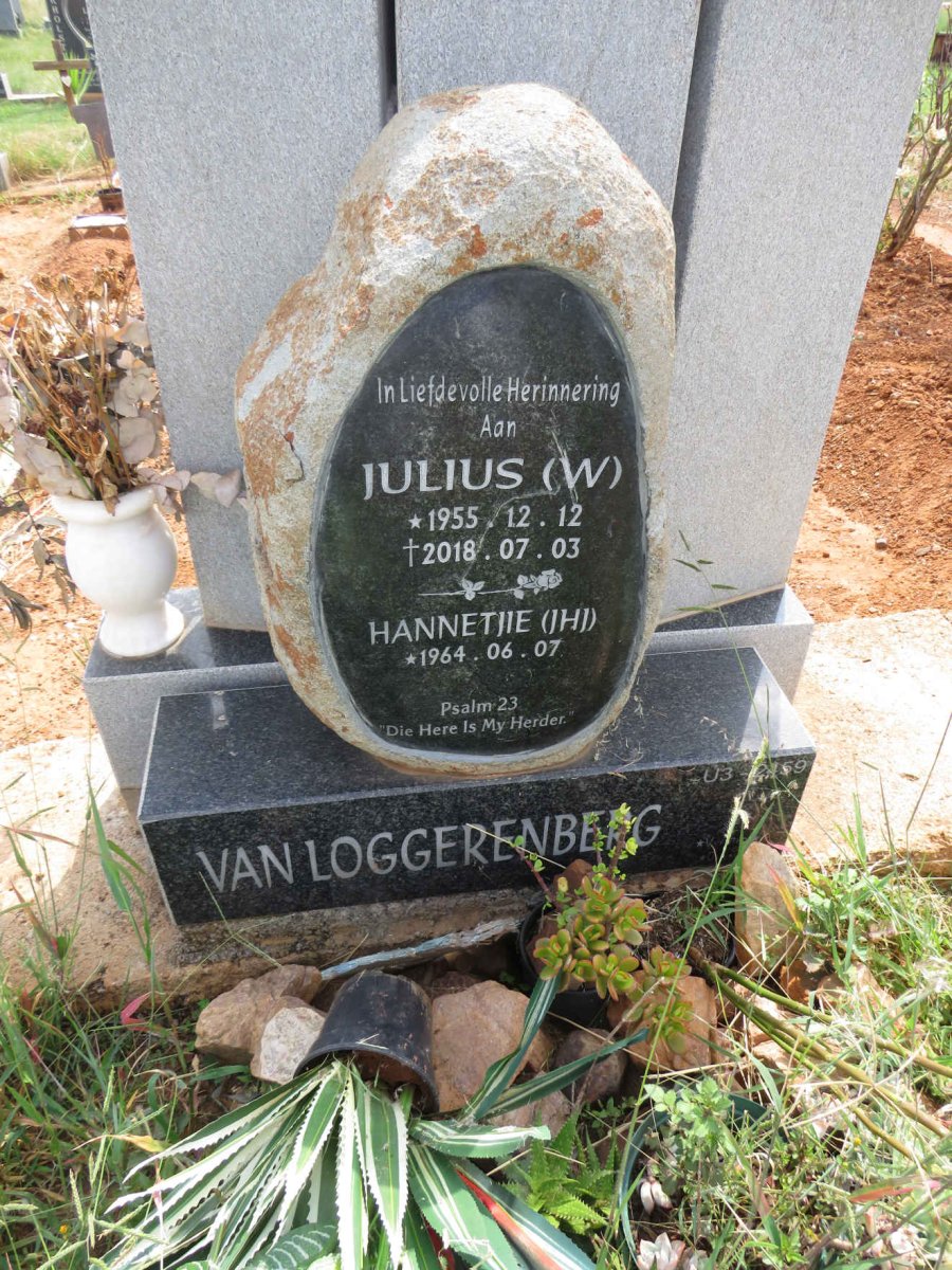 LOGGERENBERG W., van 1955-2018 & J.H.J. 1964-