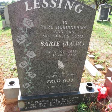 LESSING F.J. 1930- & A.C.W. 1933-2002