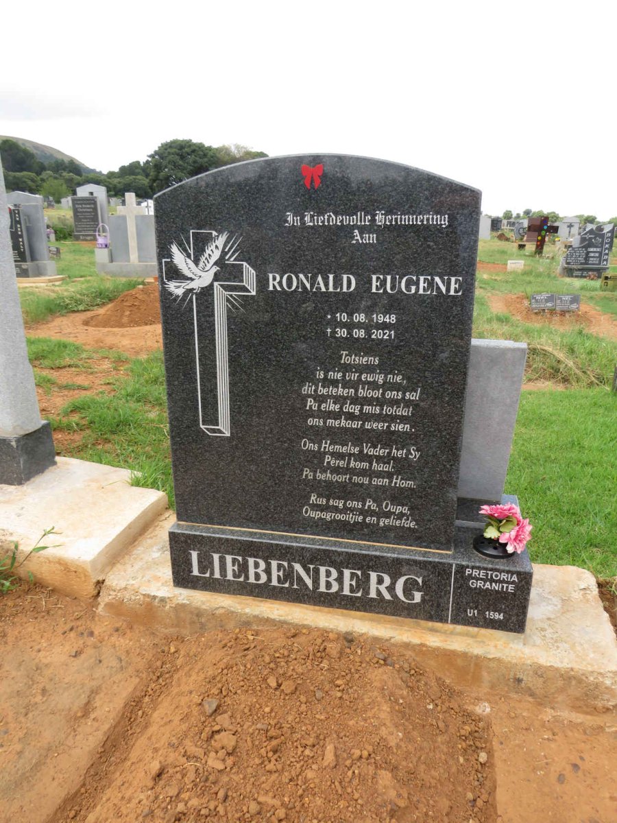 LIEBENBERG Ronald Eugene 1948-2021 