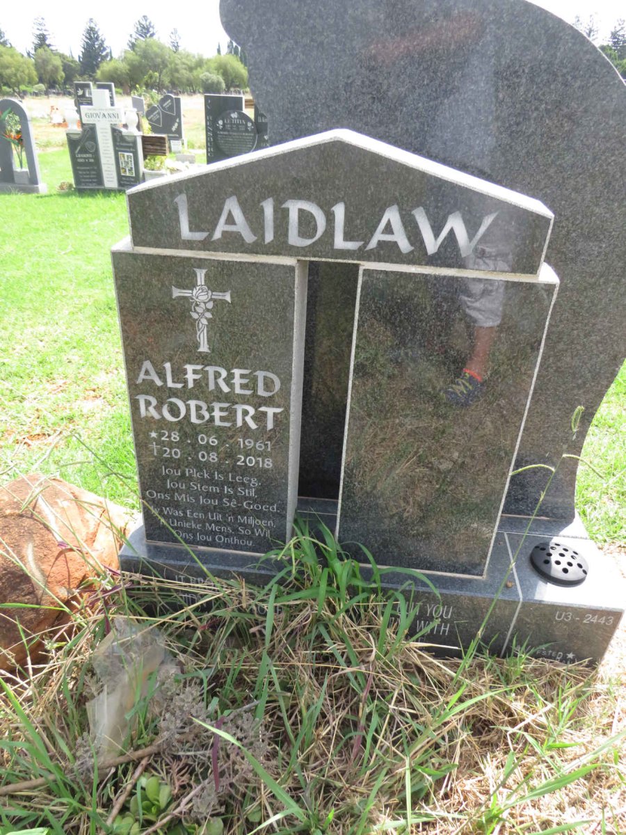 LAIDLAW Alfred Robert 1961-2018