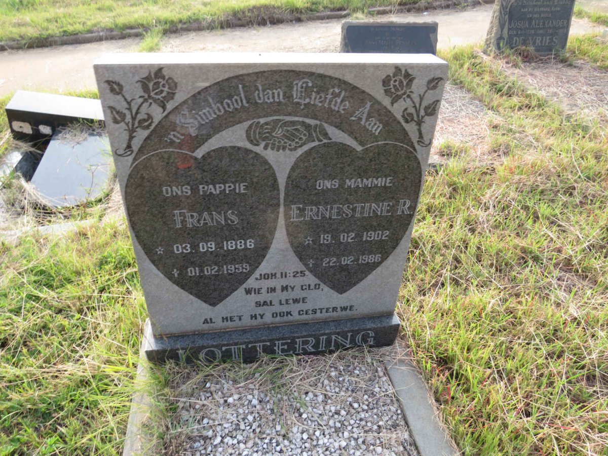 LOTTERING Frans 1886-1959 & Ernestine R. 1902-1986