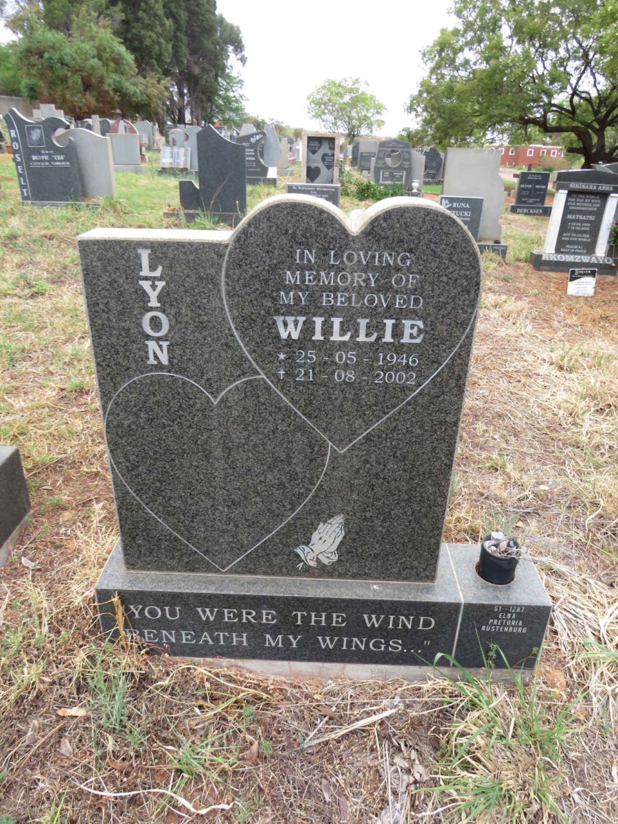 LYON Willie 1946-2002