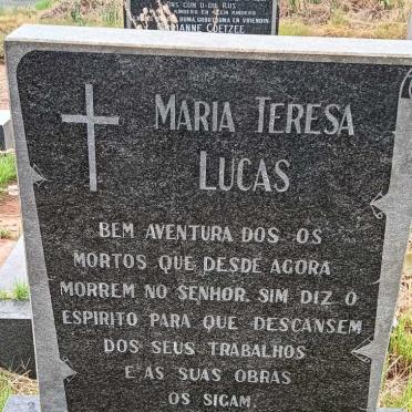 LUCAS Maria Teresa