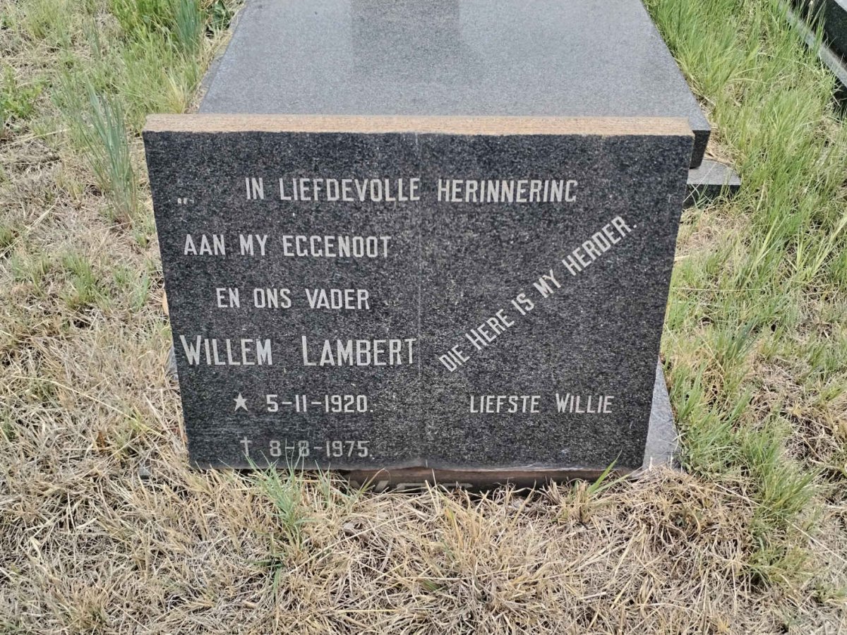 LAMBERT Willem 1920-1975