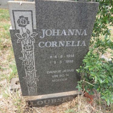 LOUBSER Johanna Cornelia 1914-1998