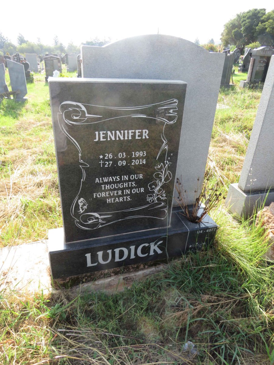 LUDICK Jennifer 1993-2014