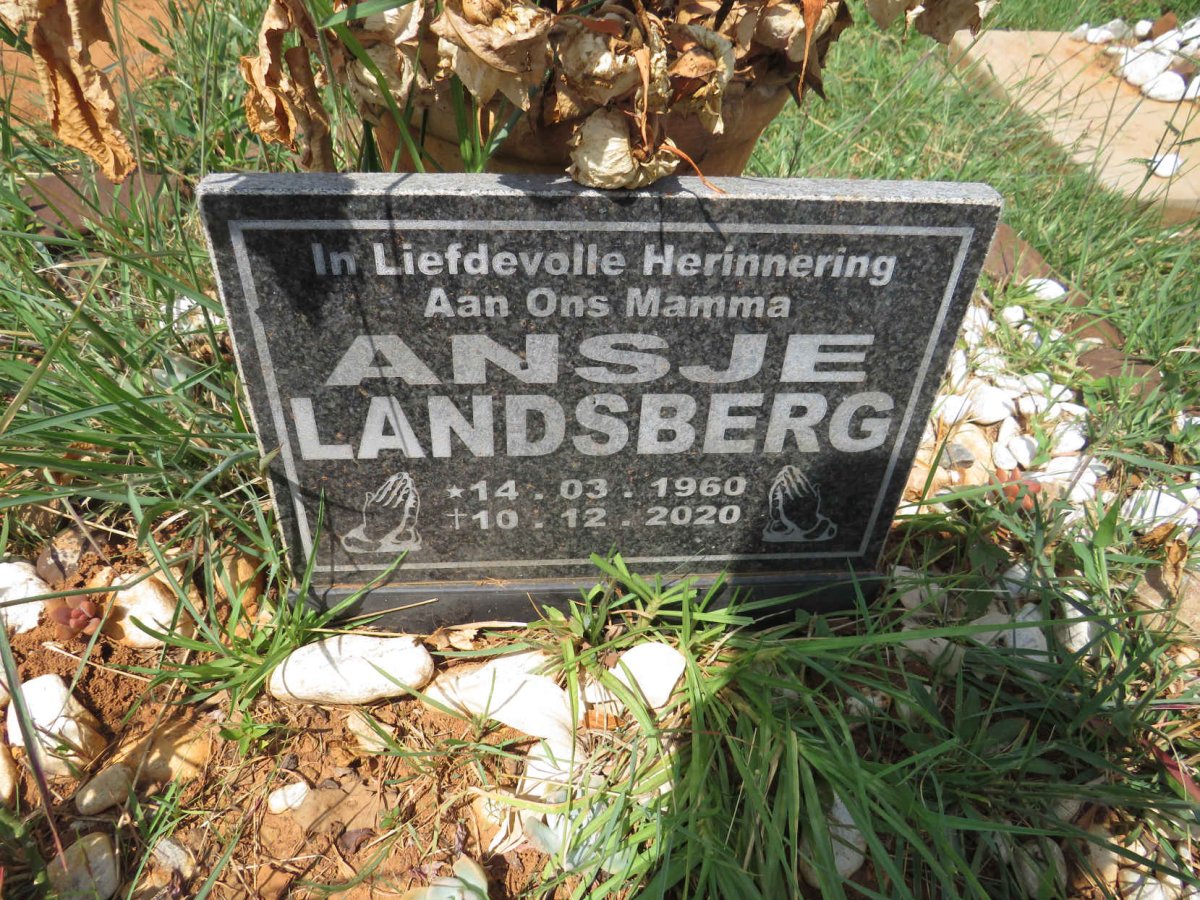 LANDSBERG Ansje 1960-2020