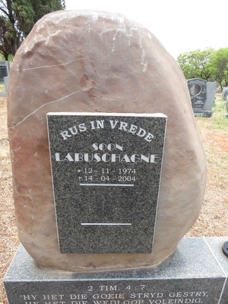 LABUSCHAGNE Soon 1974-2004