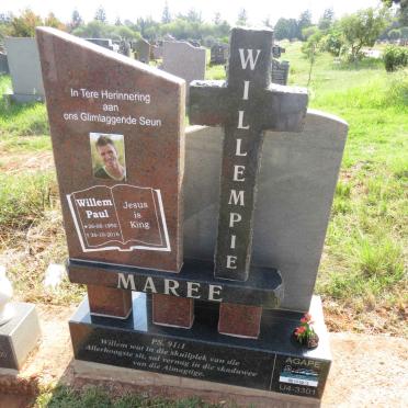 MAREE Willem Paul 1990-2016