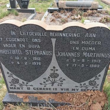 MERWE Christoffel Stephanus, van der 1912-1976 & Johannes Marthinus 1913-1983