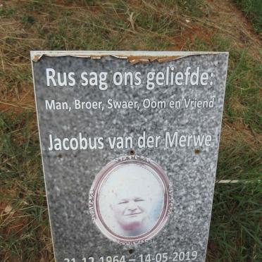 MERWE Jacobus, van der 1964-2019