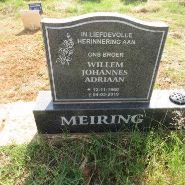 MEIRING Willem Johannes Adriaan 1960-2019