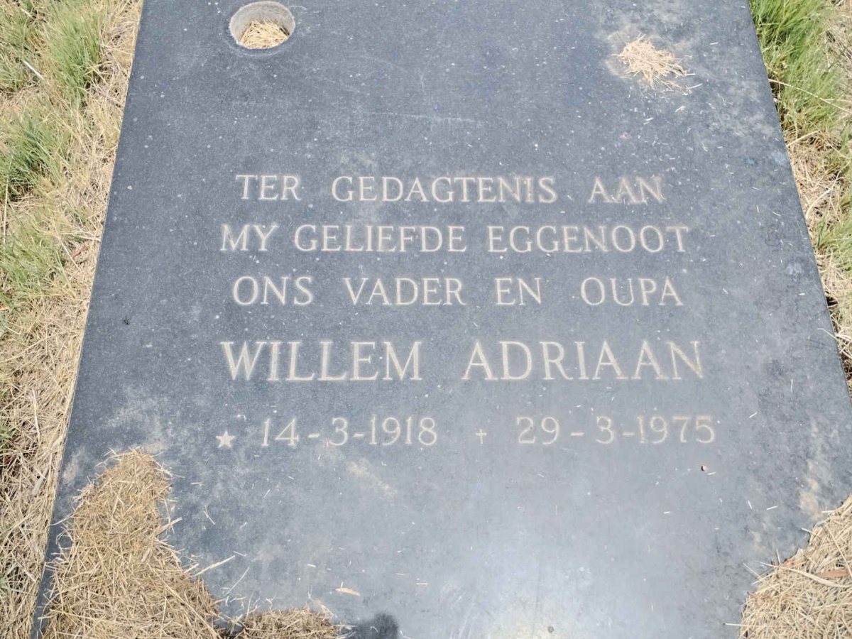 NEL Willem Adriaan 1918-1975