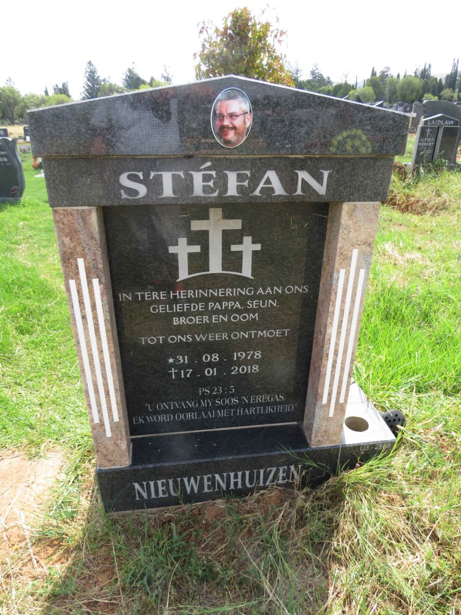 NIEUWENHUIZEN Stefan 1978-2018