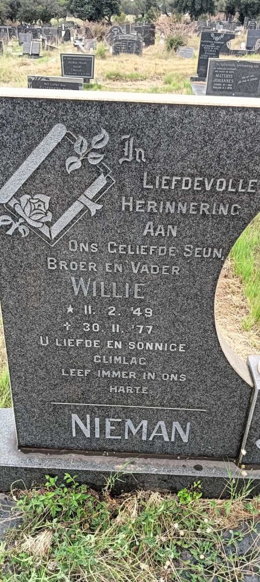 NIEMAN Willie 1949-1977