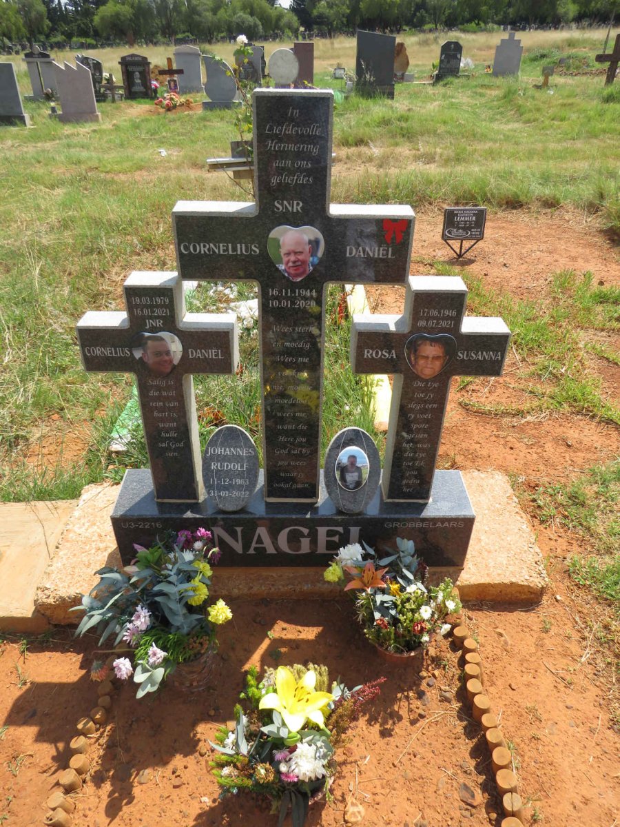 NAGEL Cornelius Daniel 1944-2020 & Rosa Susanna 1946-2021 :: NAGEL Cornelius Daniel 1979-2021 :: NAGEL Johannes Rudolf 1963-2022