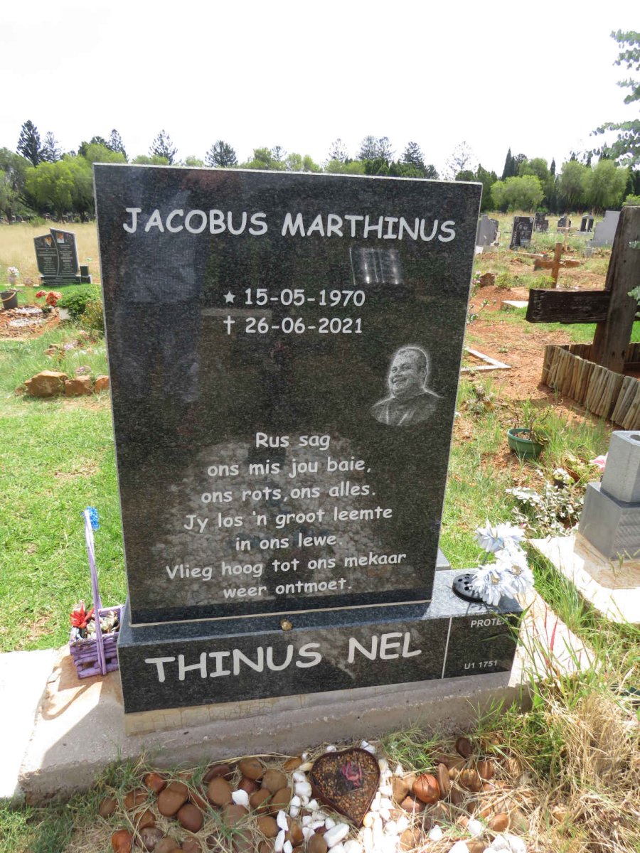 NEL Jacobus Marthinus 1970-2021