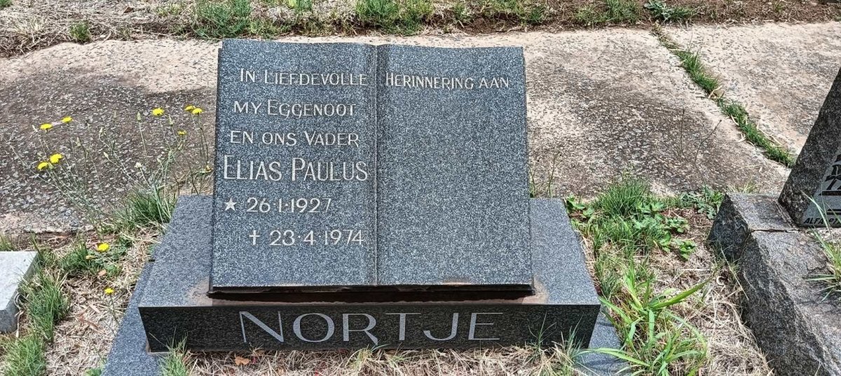 NORTJE Elias Paulus 1927-1974
