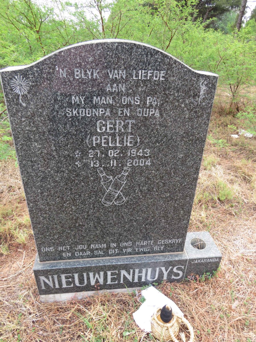 NIEUWENHUYS Gert 1943-2004