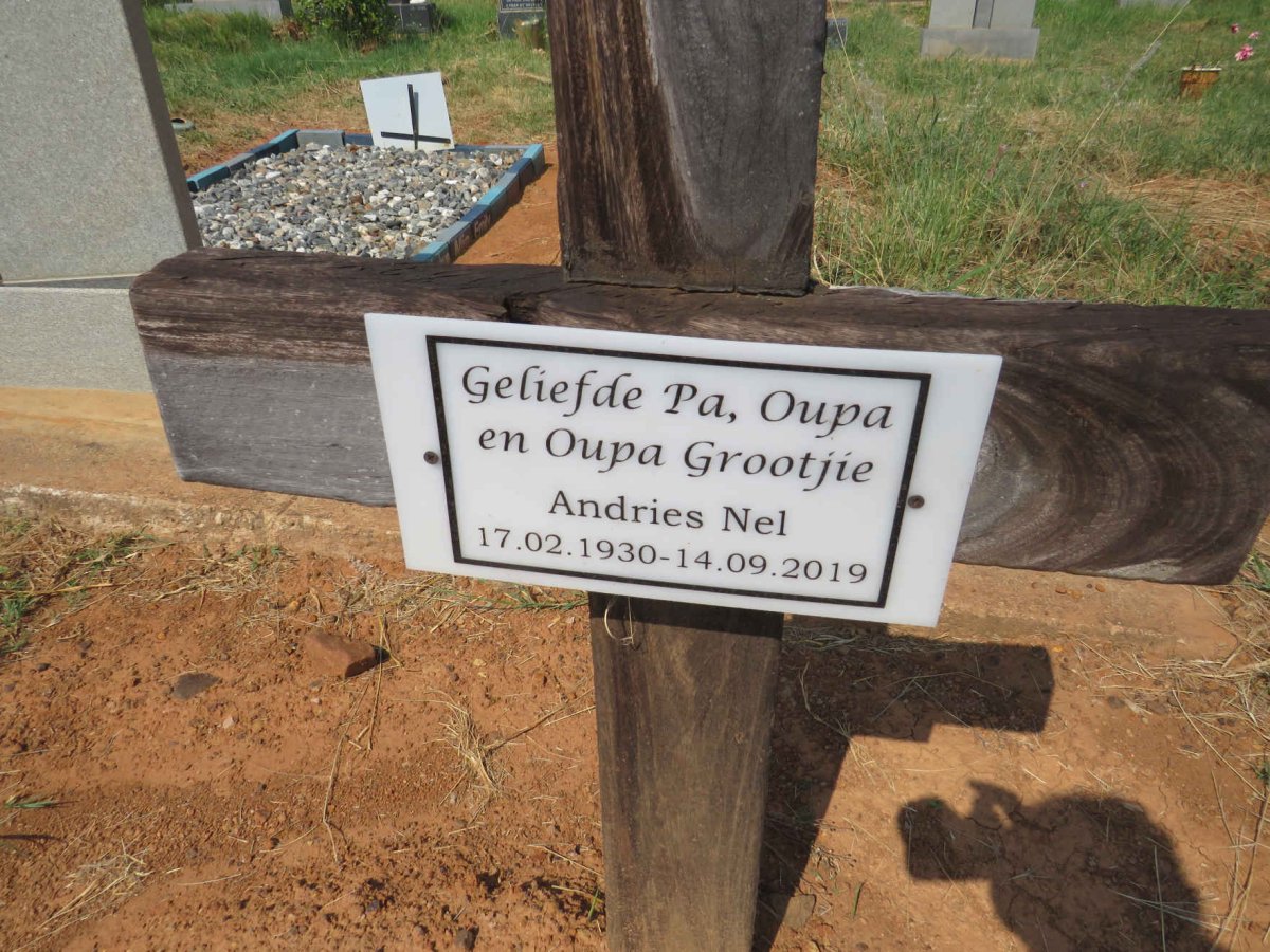 NEL Andries 1930-2019
