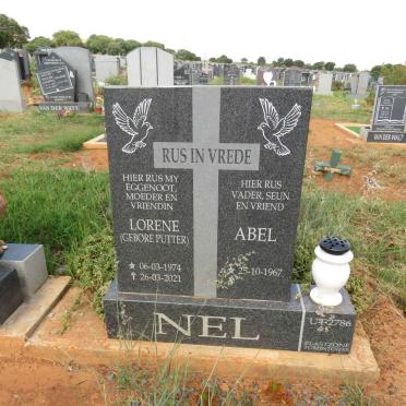 NEL Abel 1967- & Lorene PUTTER 1974-2021