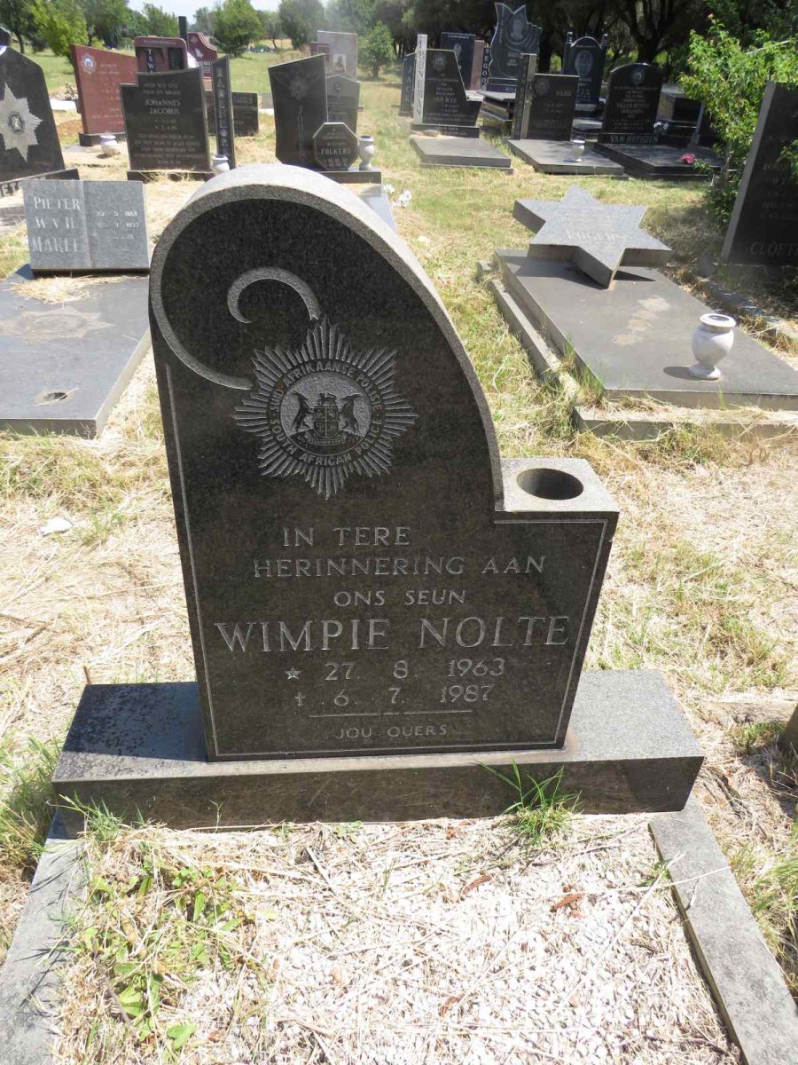 NOLTE Wimpie 1963-1987