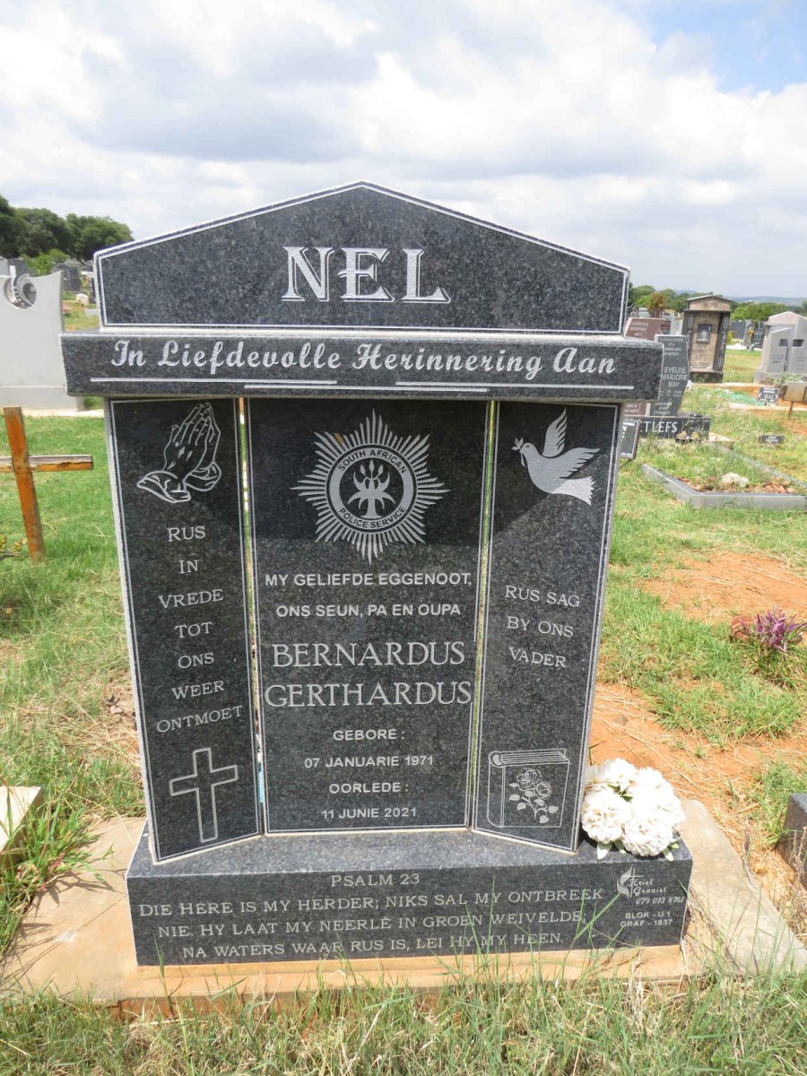 NEL Bernardus Gerthardus 1971-2021