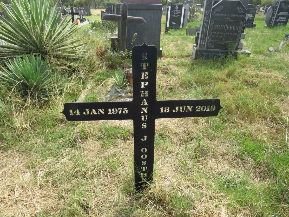 OOSTHUIZEN Stephanus J. 1975-2018