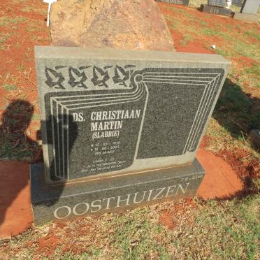 OOSTHUIZEN Christiaan Martin 1918-2003