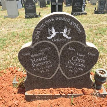 PARSONS Chris -1998 & Hester -1998