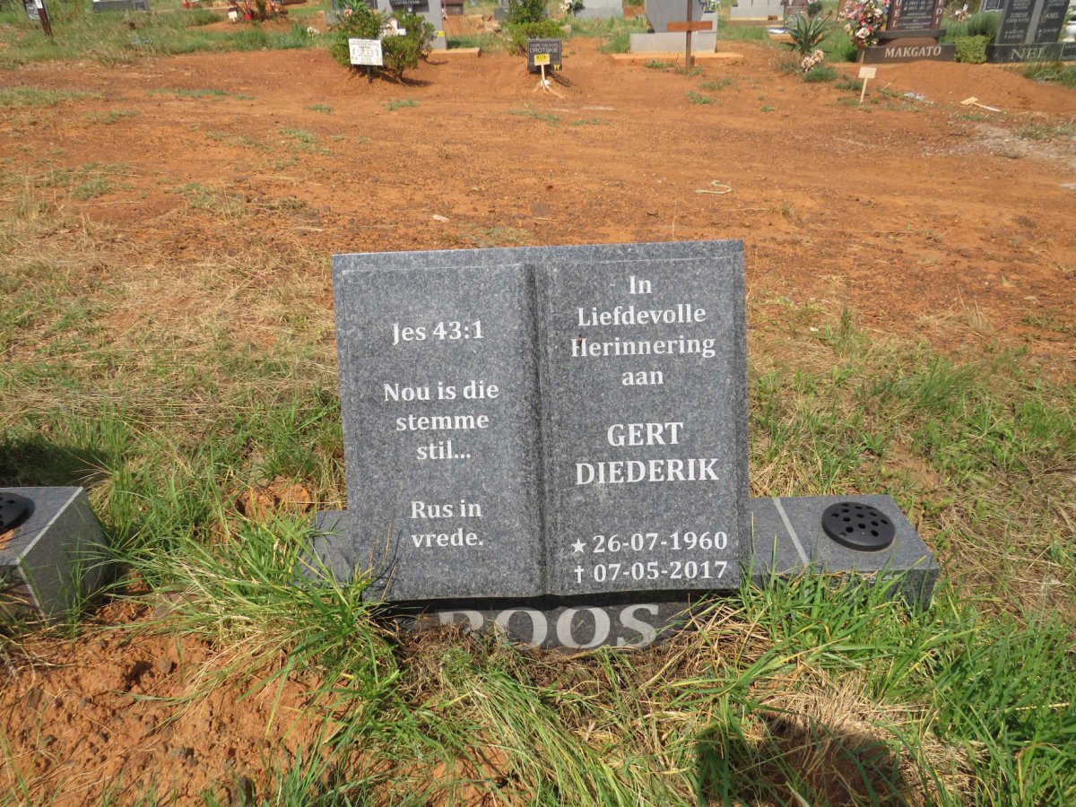 ROOS Gert Diederik 1960-2017