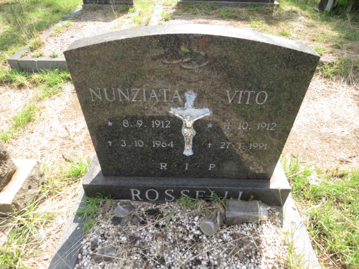 ROSSELLI  Vito 1912-1991 & Nunziata 1912-1964
