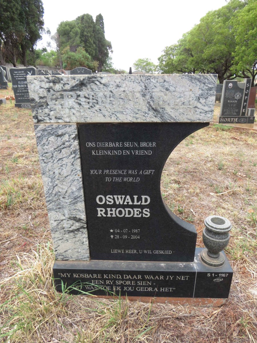 RHODES Oswald 1987-2004