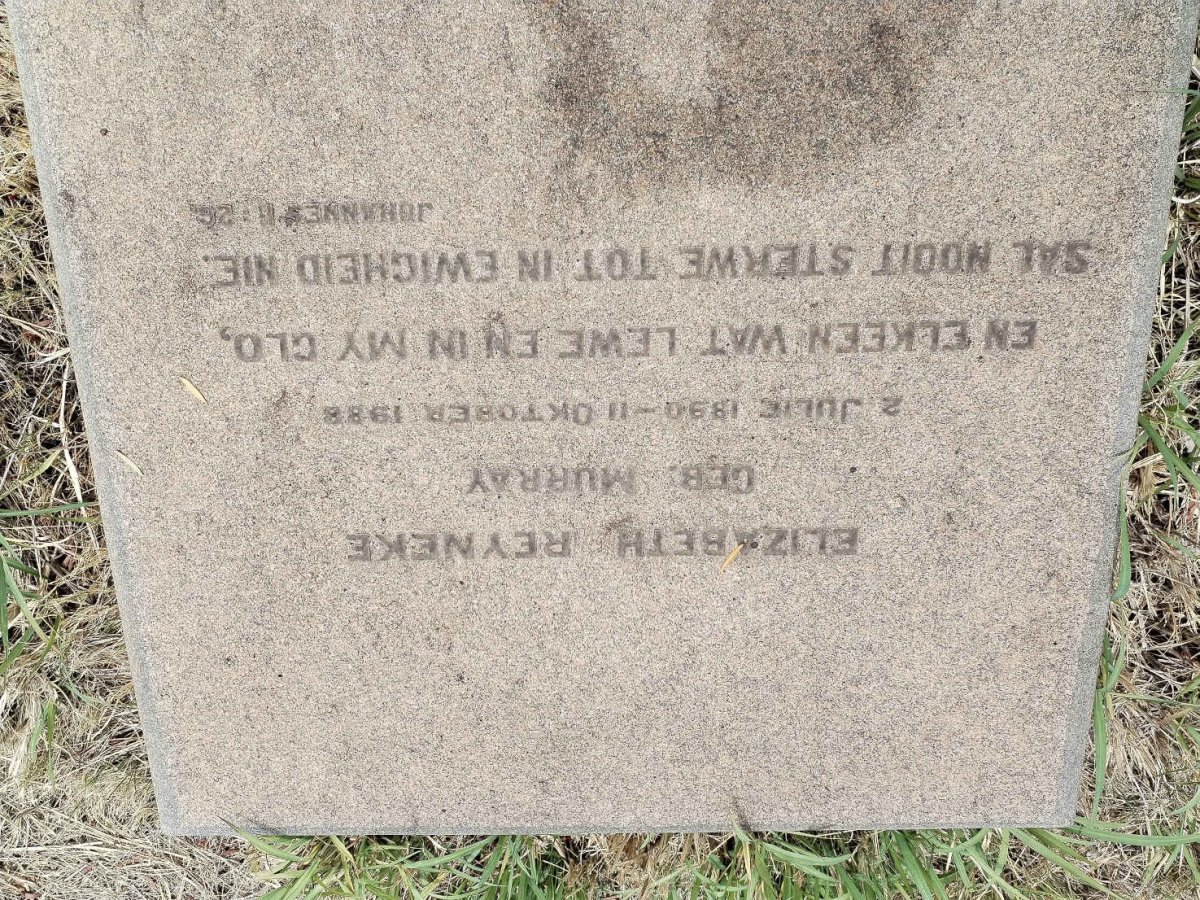 REYNEKE Elizabeth nee MURRAY 1890-1988