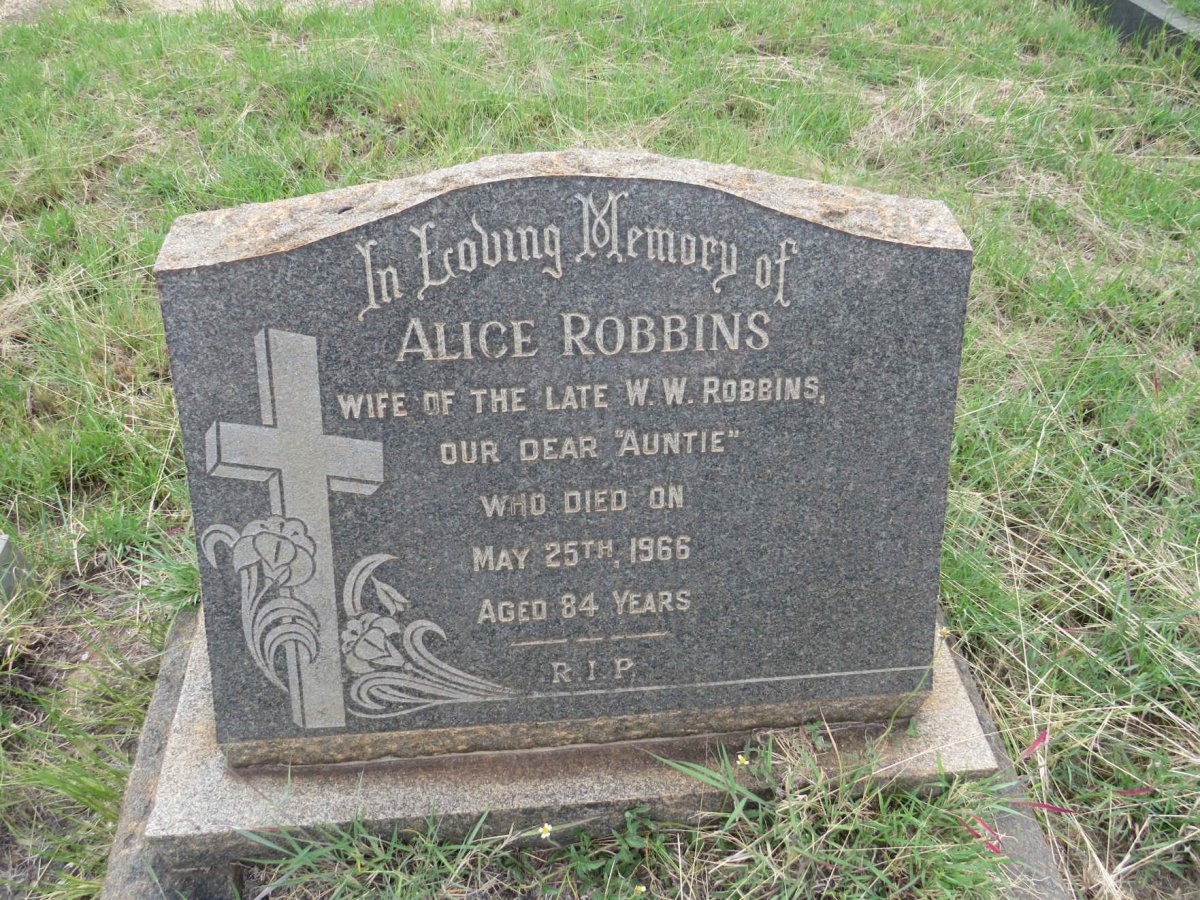 ROBBINS Alice -1966