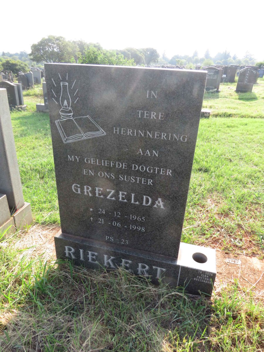RIEKERT Grezelda 1965-1998
