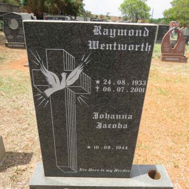 REX Raymond Wentworth 1933-2001 & Johanna Jacoba 1944-