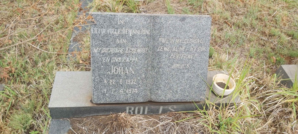ROETS Johan 1932-1974