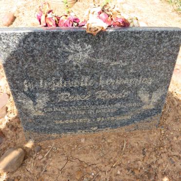 ROODT Renee 1931-2020