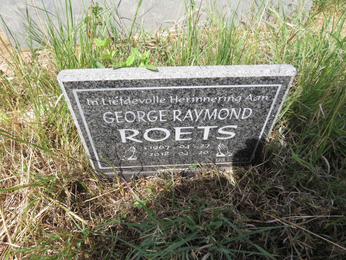 ROETS George Raymond 1967-2018