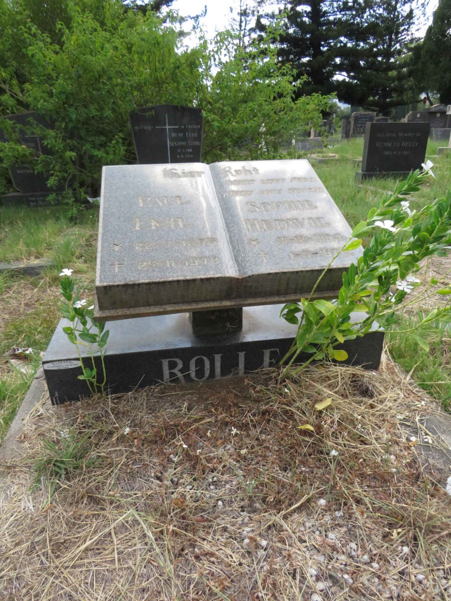 ROLLE Paul Emil 1895-1978 & Sophie Hedwig 1894-197?