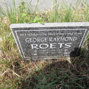 ROETS George Raymond 1967-2018